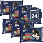 FELIX Капсули FELIX Fantastic, вкусен избор със зеленчуци в желе 24 x 85 г