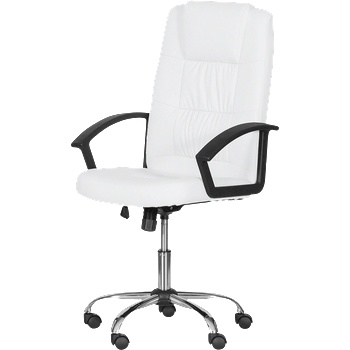 Carmen Президентски офис стол Carmen 6076 - бял (3520118_4)