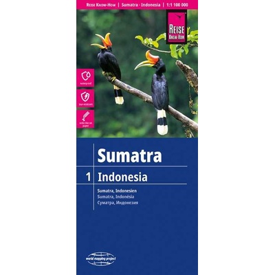 Reise Know-How Verlag mapa Sumatra 1:1,1 mil. voděodolná