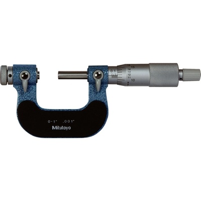 Mitutoyo Mikrometr třmenový analogový 0-1´´/0001´´ na měření závitů mitu-126-137