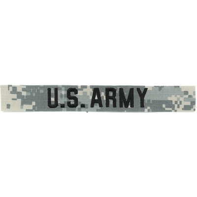 MILITARY RANGE Nášivka "U.S. ARMY" VELCRO ACU DIGITAL
