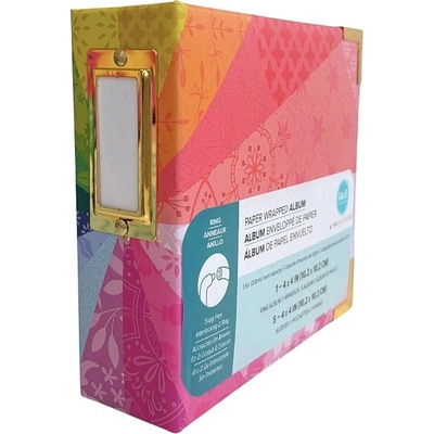 WE R MEMORY KEEPERS SCRAPBOOKOVÉ ALBUM 4"X4" - Color Wheel