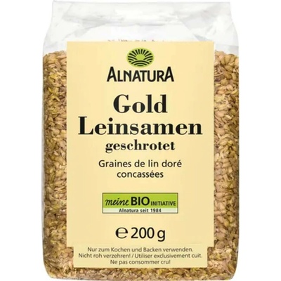 Alnatura Bio drcená zlatá lněná semínka 200 g