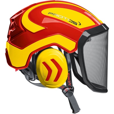 Protos Integral Arborist neonově žlutá červená – Zboží Dáma