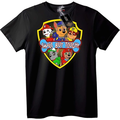NOONEBRAND Тениска Paw Patrol Малки но Смели - 2XL, White