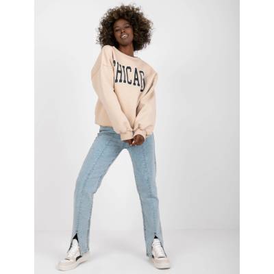 Ex Moda Sweatshirt-EM-BL-617-C.29X-beige krémová