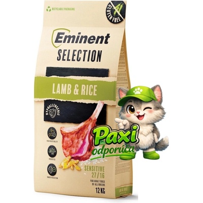 Eminent Selection Sensitive Lamb & Rice 12 kg