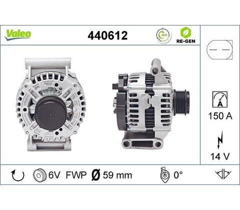 Alternátor VALEO 440612