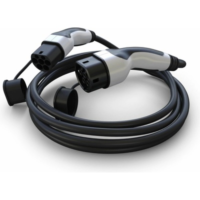 EcoVolter nabíjecí kabel pro elektromobily Typ2 22kW 3x32A 5m bílá koncovka 3x32A 5m bílá