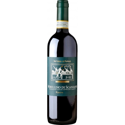 Fattoria Le Pupille Morellino Di Scansano Riserva 2021 Červené 14,5% 0,75 l (holá láhev)
