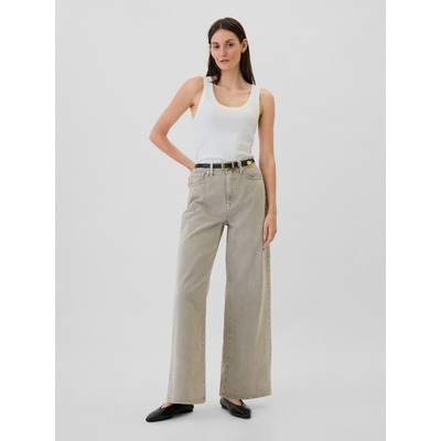 GAP Широки дънки с висока талия GAP GAP | Siv | ЖЕНИ | 26/34