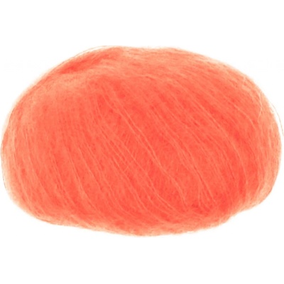 Lana Gatto pletací příze mohér hedvábí SILK MOHAIR arancio 8392