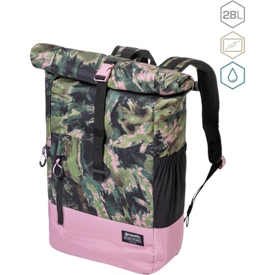 Meatfly Holler Olive Mossy/Dusty Rose zelená – Zboží Mobilmania