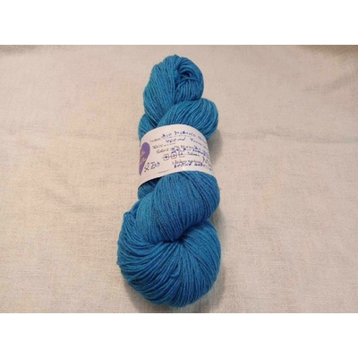 Organic merino Modrá delta