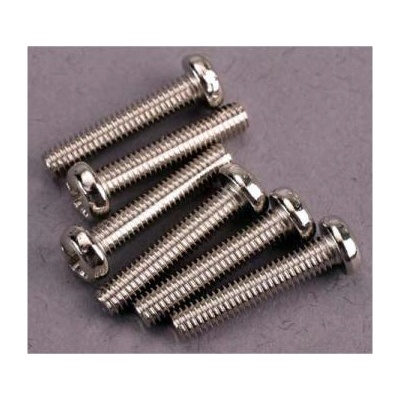 Traxxas кръстата винт M3x15mm полукръгла глава цинк. (6)