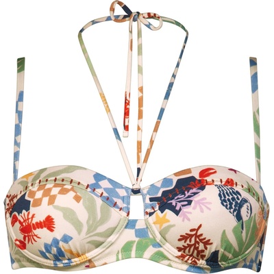 Watercult Дамско бикини горнище Watercult Women's Seaside Tales Bikini Top 7132 Bikini top - Riviera Mix - размер 44 (150-4215-0123)