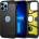 Spigen Tough Armor Case - хибриден кейс с най-висока степен на защита за iPhone 13 Pro (тъмносив)