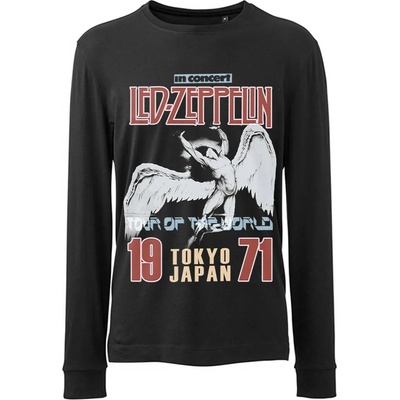 NNM мъжка тениска с дълъг ръкав Led Zeppelin - Japanese Icarus - Black - RTLZELSBICA