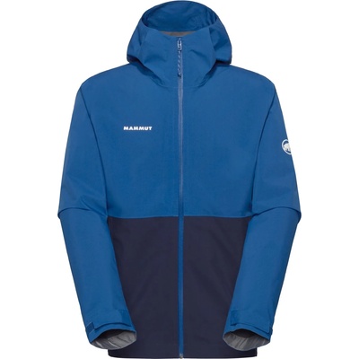 Mammut Мъжко водоустойчиво яке Mammut Linard Light Hardshell Hooded Jacket Waterproof jacket - Marine / Tschiel - размер XXL (002-3345-0615)