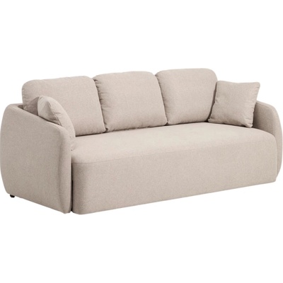 Kave Home Béžová rozkládací pohovka Laira 218 cm