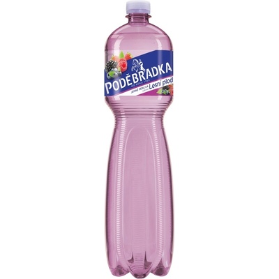 Poděbradka neperlivá lesní plody 1,5 l - PET