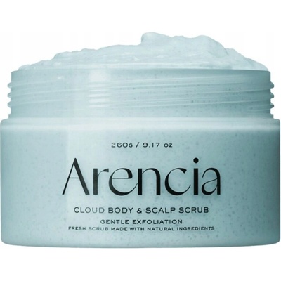 Arencia Fresh Cloud jemný peeling french mint & lily 260 g