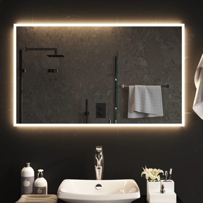 vidaXL LED огледало за баня, 100x60 см (151774)