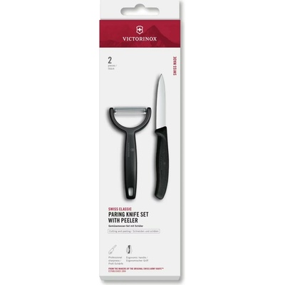 Victorinox Swiss Classic sada nože a I škrabky černá 6.7113.21