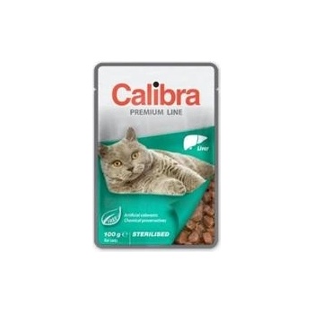 Calibra Premium Sterilised Liver 5 x 100 g