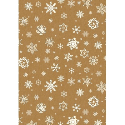 Nese plastik 1096 PVC ubrus Fantastik Vánoce role zlatá role 20 m 140x2000 cm