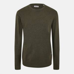 JACK & JONES Блуза Jack and Jones Men's Crew Knitted Sweatshirt - Olive Night