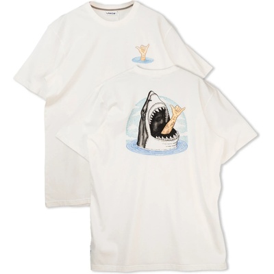 LAKOR Мъжка тениска LAKOR Back Attack T-Shirt - Star White (216-7669-0111)
