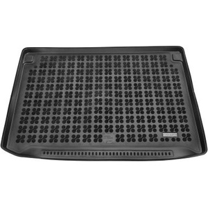 CarMart Гумена стелка за багажник за Citroen C4 Picasso (2013+) 7 seats, upper floor, with a regular spare tire - Rezaw Plast