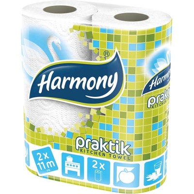Harmony Кухн. ролка HarmonyPraktik/Everyday, двупл, оп2, бяла (03979-А)