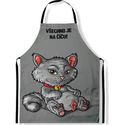 Impar Zástěra Všechno je na číču