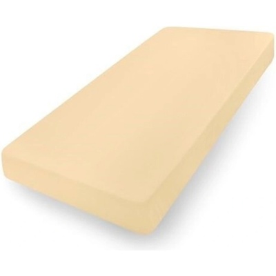 Maceshka Prostěradlo nepropustné jersey žluté 60x120