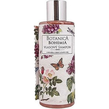 Bohemia Gifts & Cosmetics Botanica Šípek a ruže šampón na vlasy 200 ml