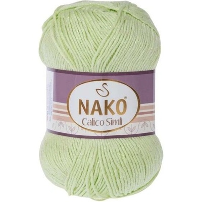 Pletací příze Calico Simli 6707 - zelená