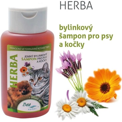 Bea Herba Bylinkový šampon pro psy a kočky 200 ml