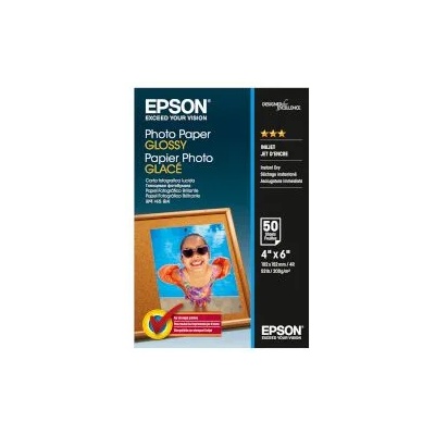 Epson Фотохартия Glossy 10x15см 200г 50 листа