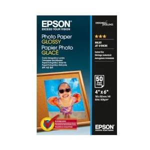 Epson Фотохартия Glossy 10x15см 200г 50 листа