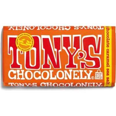 Tony's Chocolonely mléčná se slaným karamelem 240 g