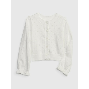 GAP Бебешка плетена жилетка GAP GAP | Byal | Момичешки | 98