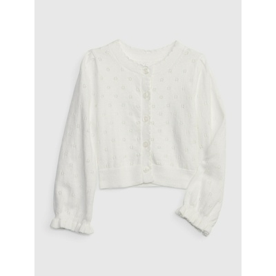 GAP Бебешка плетена жилетка GAP GAP | Byal | Момичешки | 98