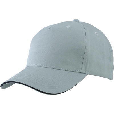 Myrtle Beach MB 6526 sandwich 5 panelová COT03652685199-light grey/ Šedá světlá/černá