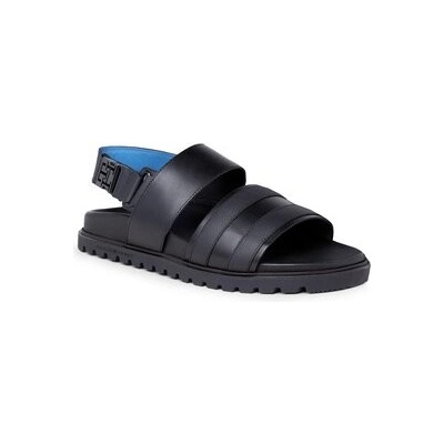 Tommy Hilfiger Elevated Th Buckle Lth Sandal FM0FM05007 Black BDS