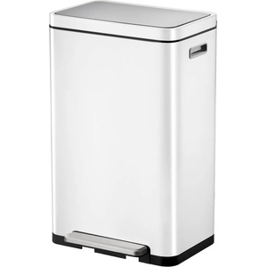 EKO 45 л бял кош за отпадъци с педал EKO от серия X-CUBE (EKO936845White)