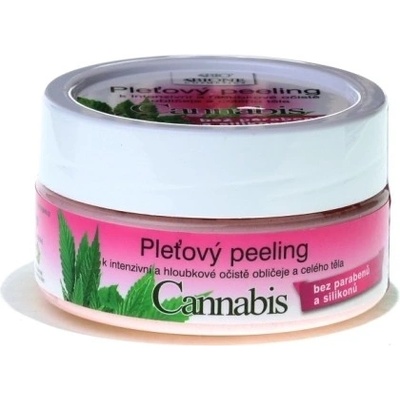 BC Bione Cosmetics Bio pleťový peeling Cannabis cannabis 200 g