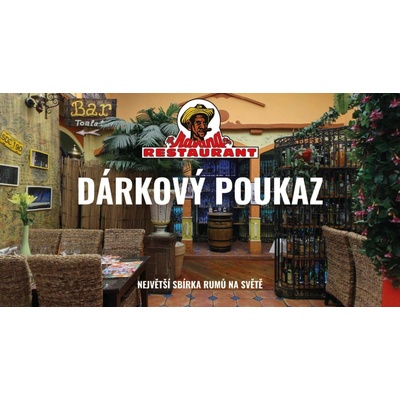 Tištěný poukaz do restaurace Havana 1000,-