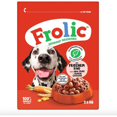 Frolic Hovädzie 2,6 kg
